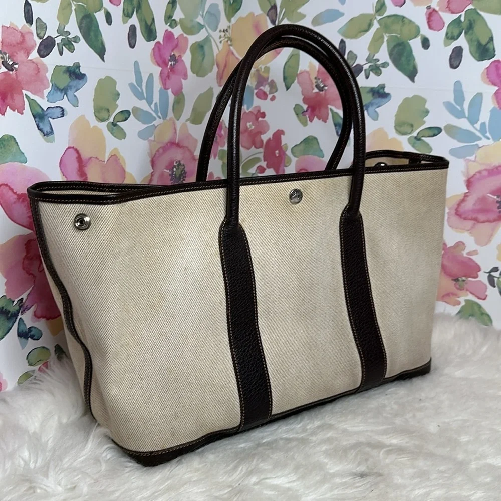 💯Authentic Hermes Garden Party Canvas 🍀 - Picture 8 of 16